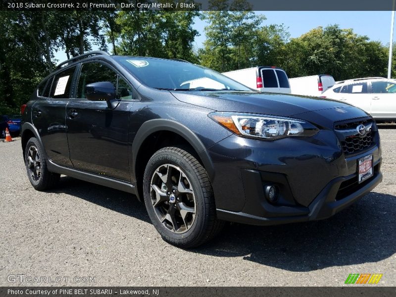 Dark Gray Metallic / Black 2018 Subaru Crosstrek 2.0i Premium