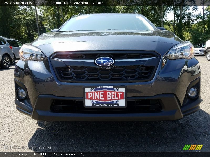 Dark Gray Metallic / Black 2018 Subaru Crosstrek 2.0i Premium