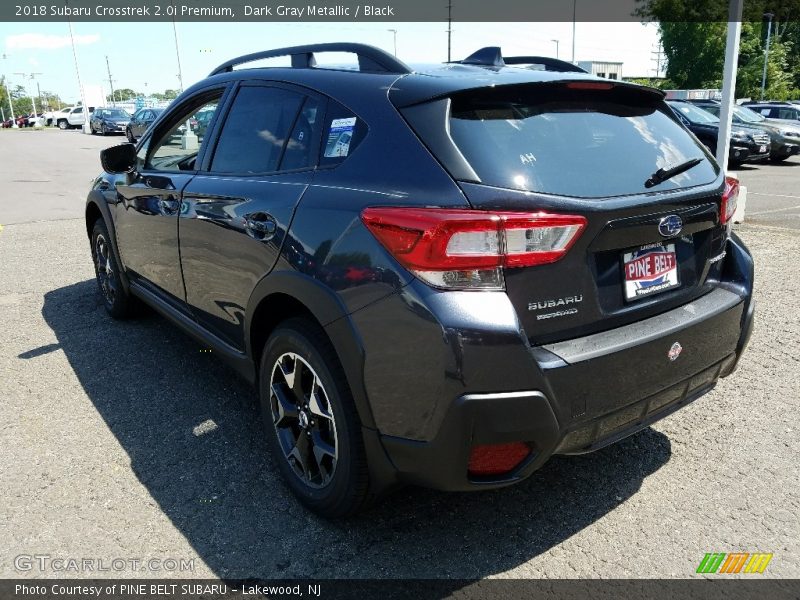 Dark Gray Metallic / Black 2018 Subaru Crosstrek 2.0i Premium