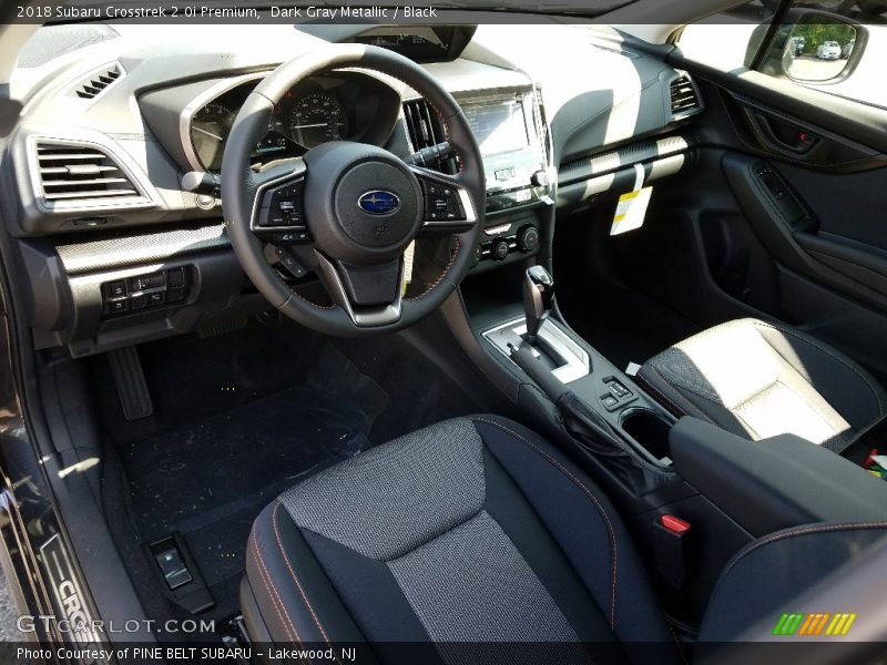 Dark Gray Metallic / Black 2018 Subaru Crosstrek 2.0i Premium