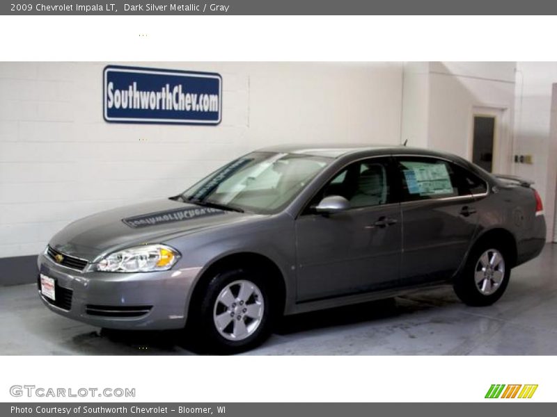 Dark Silver Metallic / Gray 2009 Chevrolet Impala LT