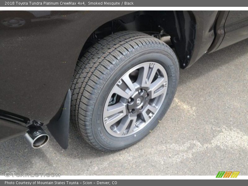 Smoked Mesquite / Black 2018 Toyota Tundra Platinum CrewMax 4x4