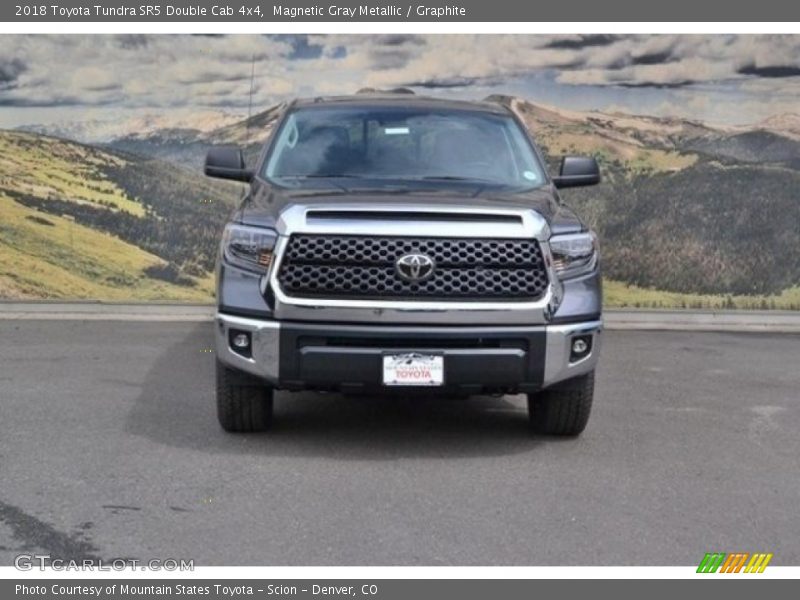 Magnetic Gray Metallic / Graphite 2018 Toyota Tundra SR5 Double Cab 4x4