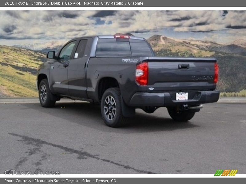 Magnetic Gray Metallic / Graphite 2018 Toyota Tundra SR5 Double Cab 4x4