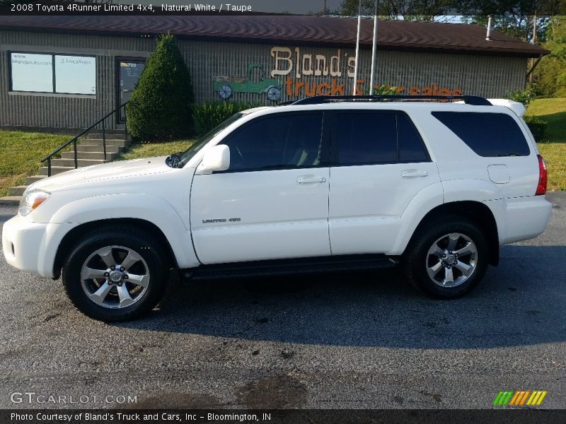 Natural White / Taupe 2008 Toyota 4Runner Limited 4x4