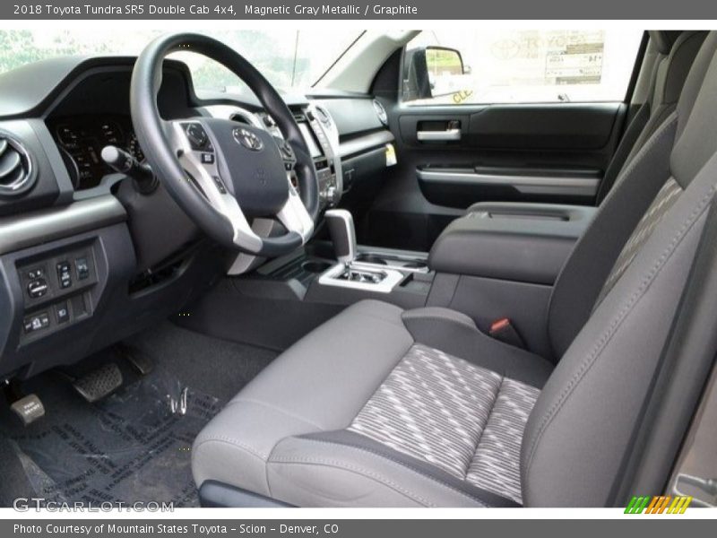 Magnetic Gray Metallic / Graphite 2018 Toyota Tundra SR5 Double Cab 4x4