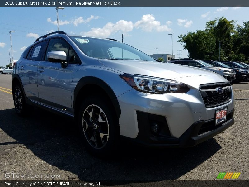 Ice Silver Metallic / Black 2018 Subaru Crosstrek 2.0i Premium