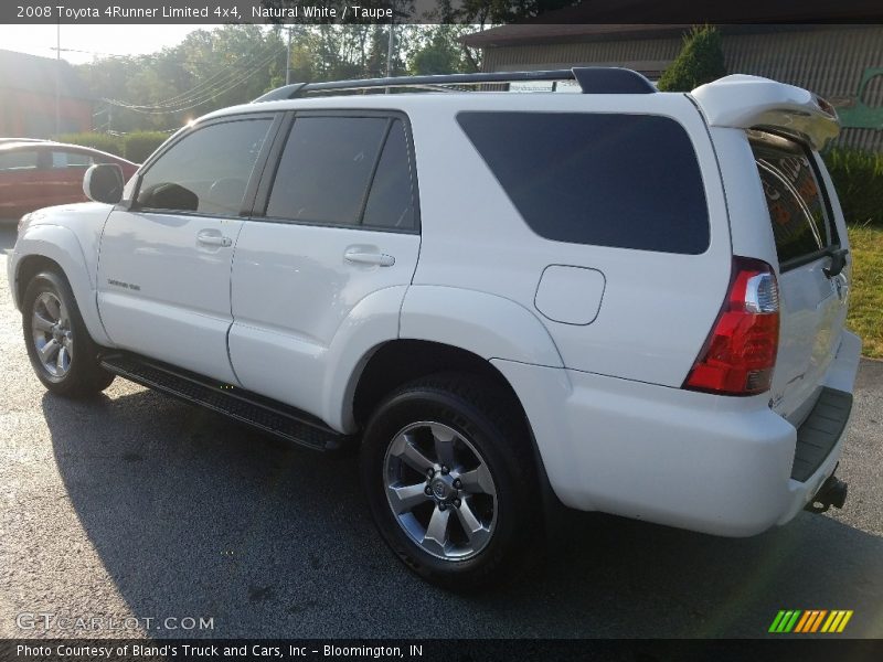 Natural White / Taupe 2008 Toyota 4Runner Limited 4x4