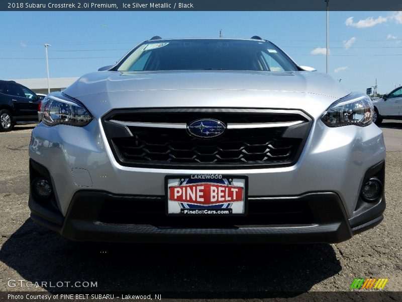 Ice Silver Metallic / Black 2018 Subaru Crosstrek 2.0i Premium