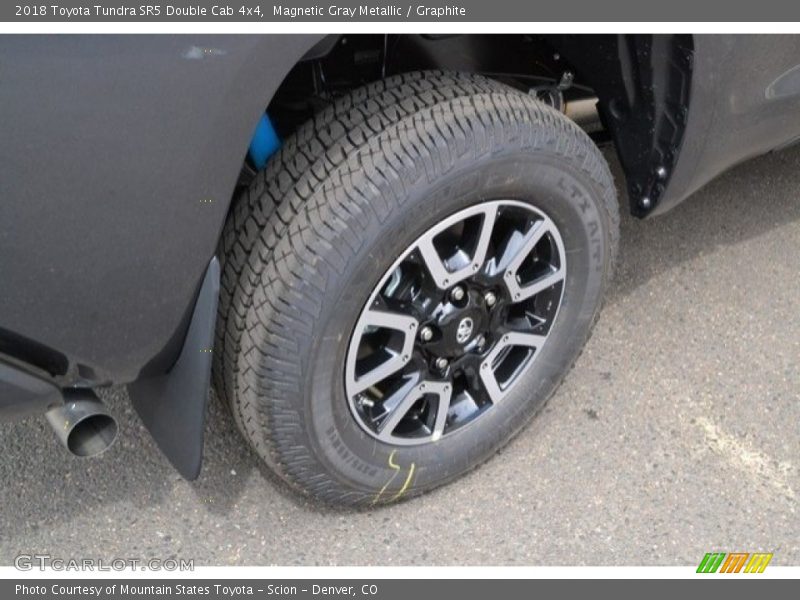 Magnetic Gray Metallic / Graphite 2018 Toyota Tundra SR5 Double Cab 4x4