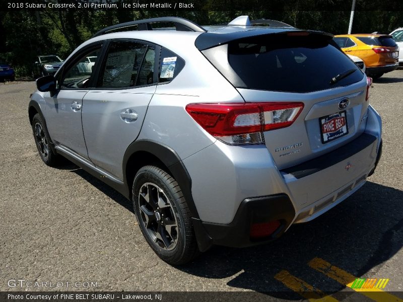 Ice Silver Metallic / Black 2018 Subaru Crosstrek 2.0i Premium