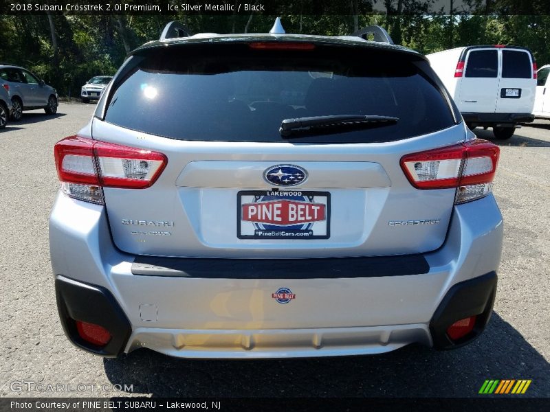 Ice Silver Metallic / Black 2018 Subaru Crosstrek 2.0i Premium