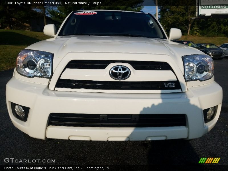 Natural White / Taupe 2008 Toyota 4Runner Limited 4x4