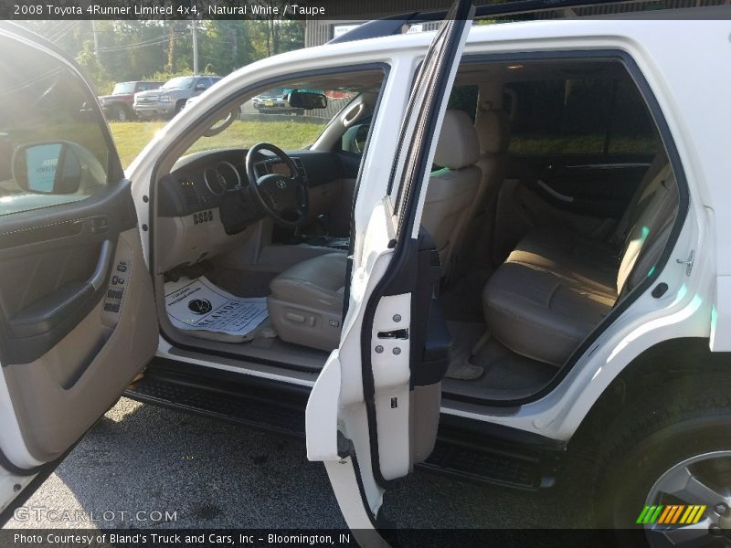 Natural White / Taupe 2008 Toyota 4Runner Limited 4x4