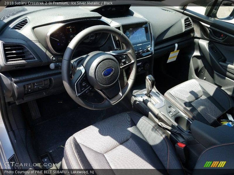 Ice Silver Metallic / Black 2018 Subaru Crosstrek 2.0i Premium