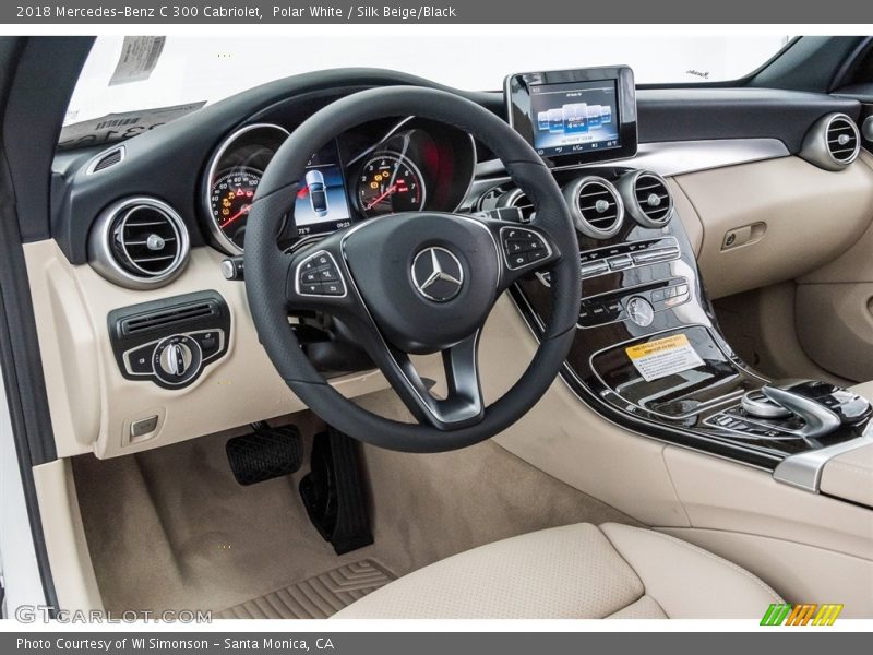 Dashboard of 2018 C 300 Cabriolet