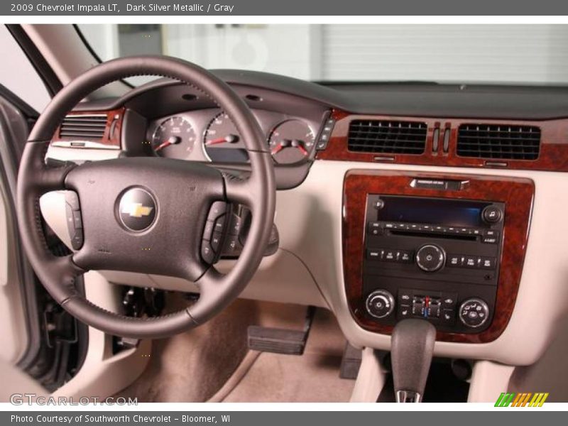 Dark Silver Metallic / Gray 2009 Chevrolet Impala LT