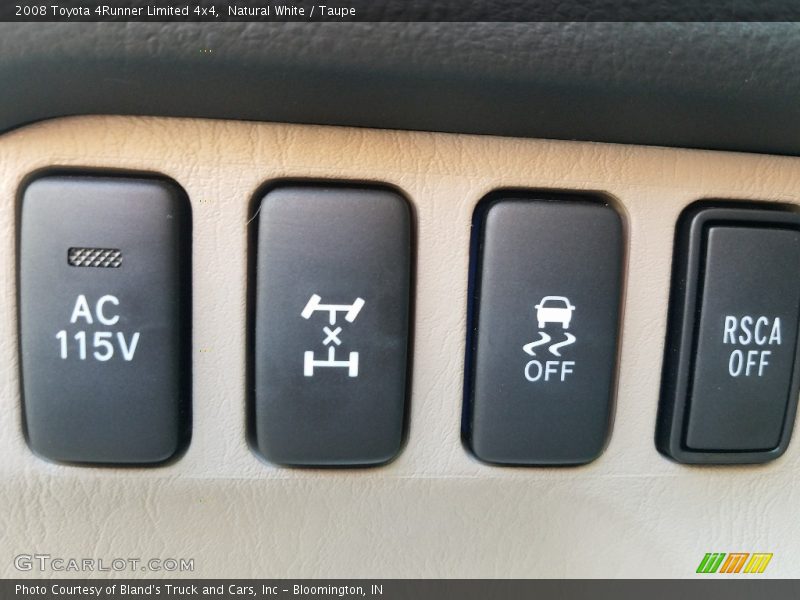 Natural White / Taupe 2008 Toyota 4Runner Limited 4x4