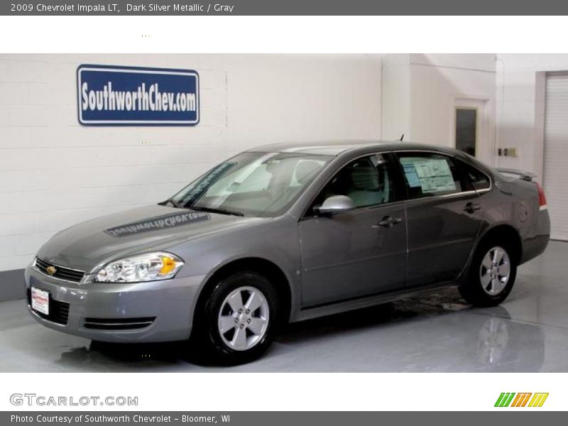 Dark Silver Metallic / Gray 2009 Chevrolet Impala LT