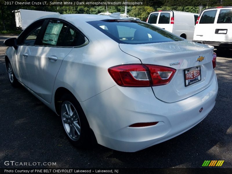 Summit White / Dark Atmosphere/Medium Atmosphere 2017 Chevrolet Cruze LT