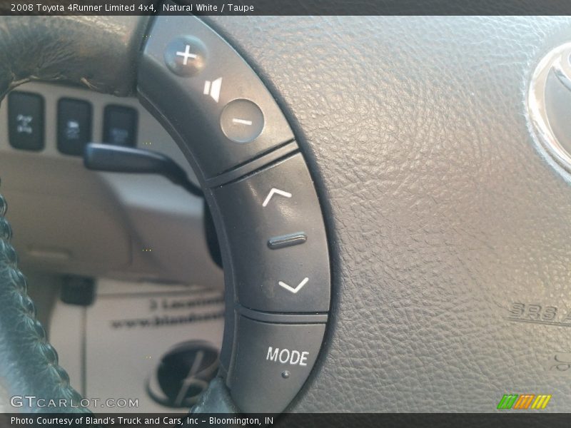 Natural White / Taupe 2008 Toyota 4Runner Limited 4x4