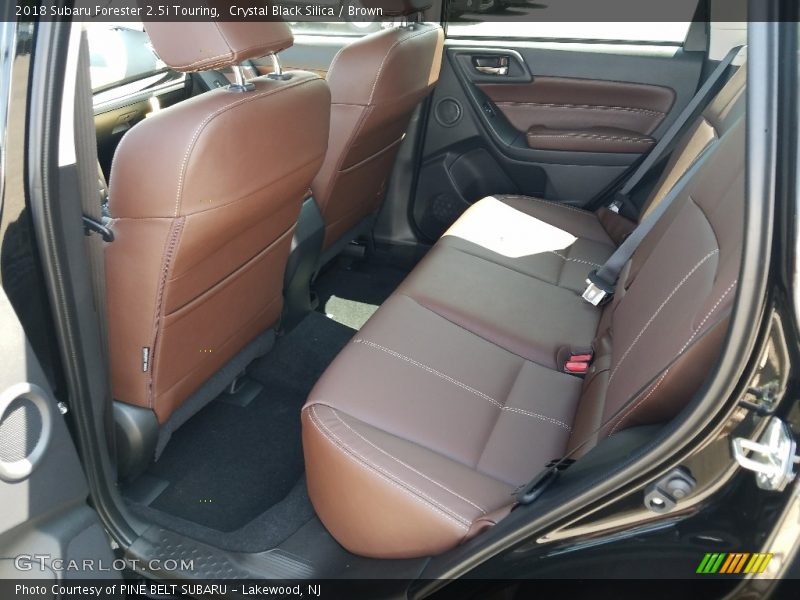 Rear Seat of 2018 Forester 2.5i Touring