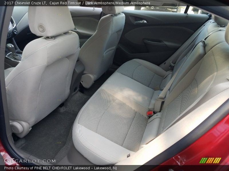 Cajun Red Tintcoat / Dark Atmosphere/Medium Atmosphere 2017 Chevrolet Cruze LT