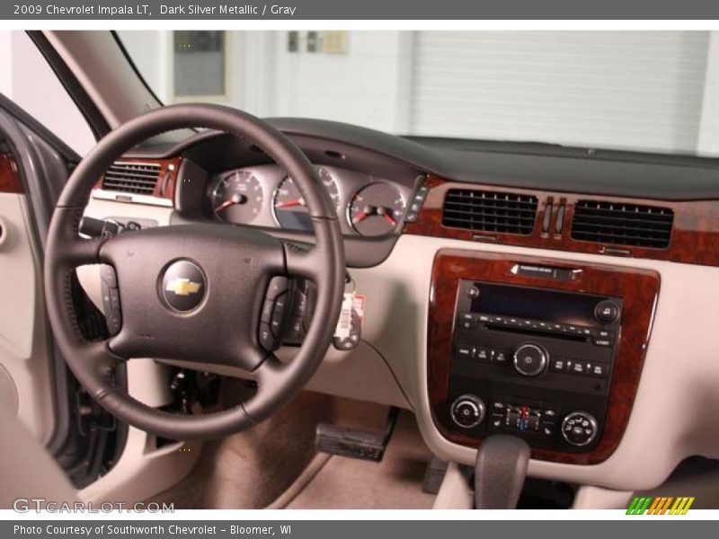 Dark Silver Metallic / Gray 2009 Chevrolet Impala LT