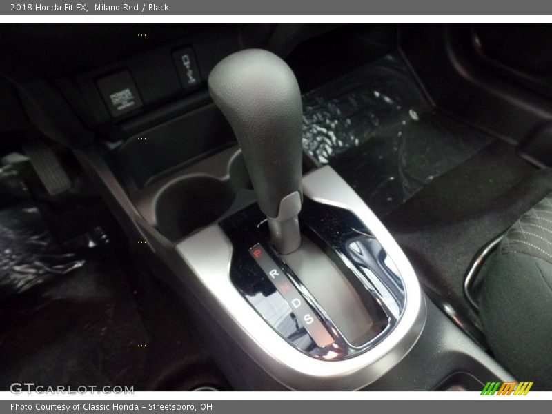 Milano Red / Black 2018 Honda Fit EX