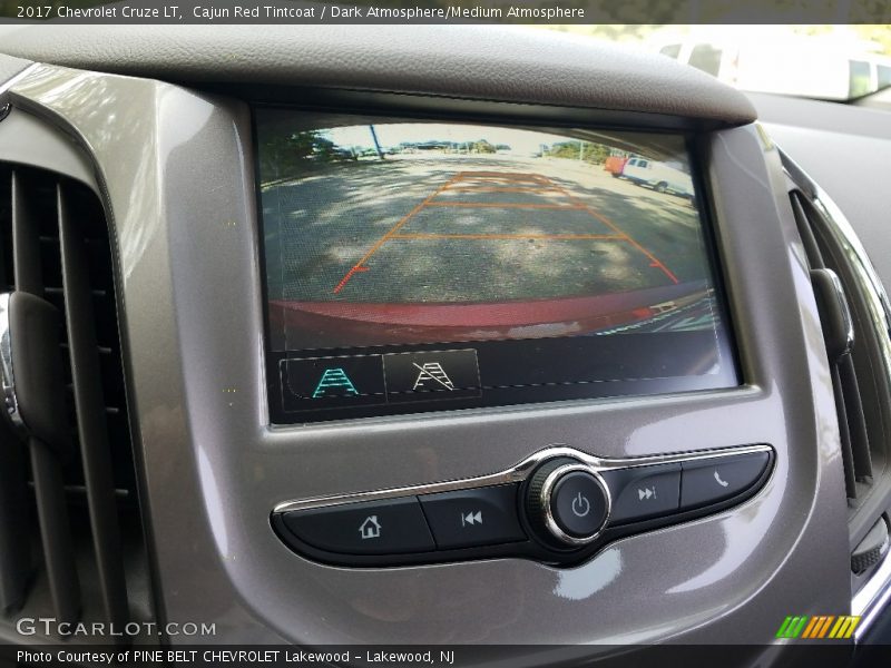 Cajun Red Tintcoat / Dark Atmosphere/Medium Atmosphere 2017 Chevrolet Cruze LT