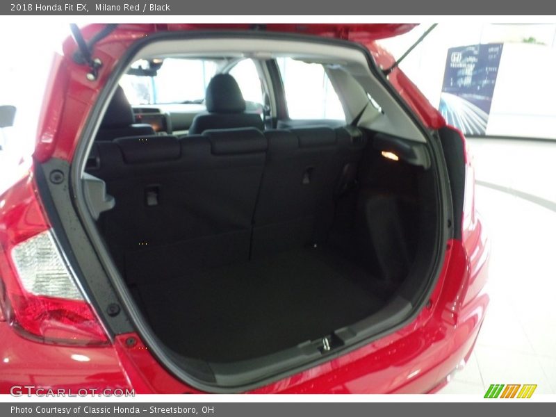Milano Red / Black 2018 Honda Fit EX