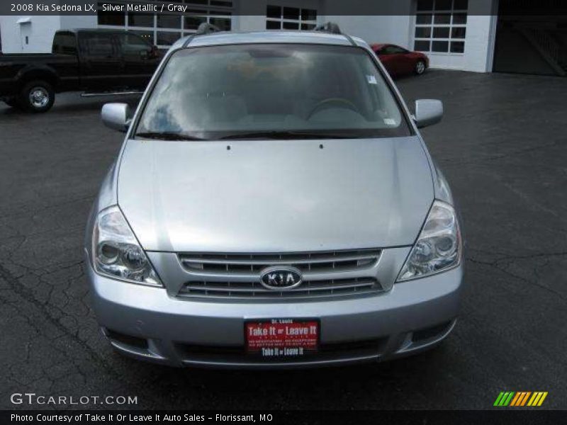 Silver Metallic / Gray 2008 Kia Sedona LX