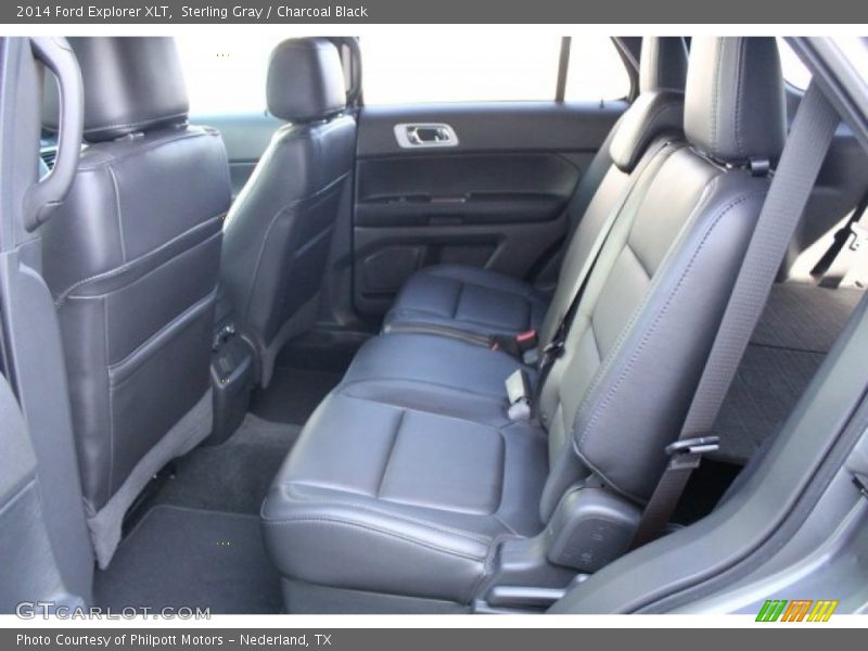 Sterling Gray / Charcoal Black 2014 Ford Explorer XLT