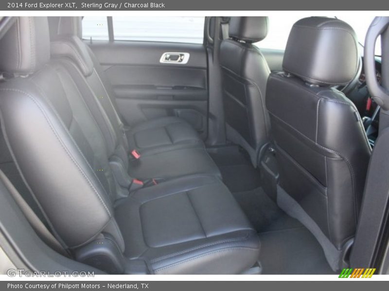 Sterling Gray / Charcoal Black 2014 Ford Explorer XLT