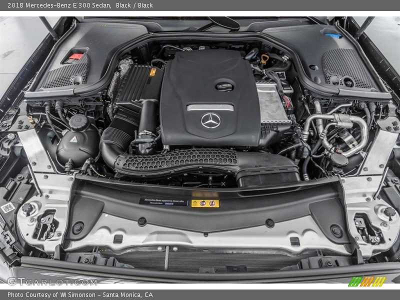  2018 E 300 Sedan Engine - 2.0 Liter Turbocharged DOHC 16-Valve VVT 4 Cylinder