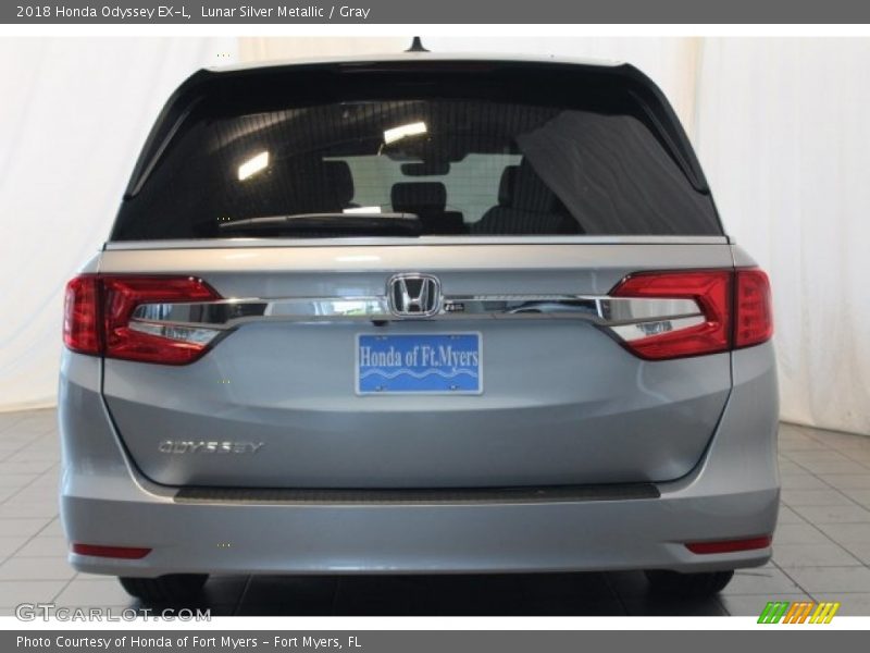 Lunar Silver Metallic / Gray 2018 Honda Odyssey EX-L