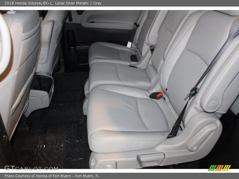 Lunar Silver Metallic / Gray 2018 Honda Odyssey EX-L