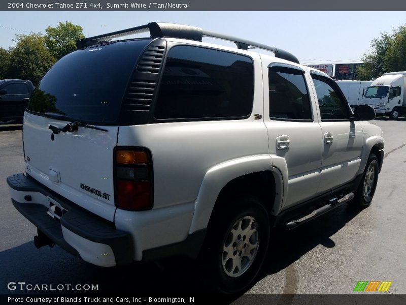 Summit White / Tan/Neutral 2004 Chevrolet Tahoe Z71 4x4