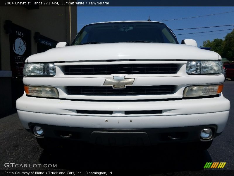 Summit White / Tan/Neutral 2004 Chevrolet Tahoe Z71 4x4