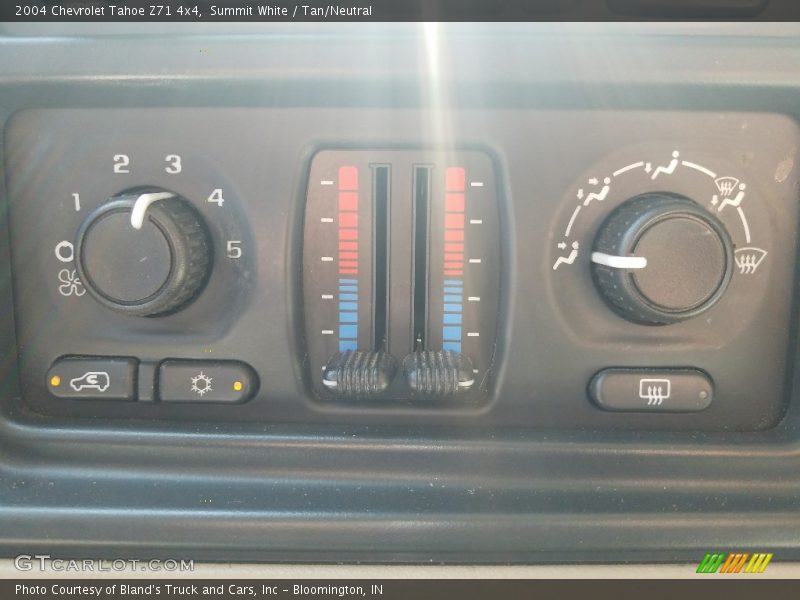 Summit White / Tan/Neutral 2004 Chevrolet Tahoe Z71 4x4