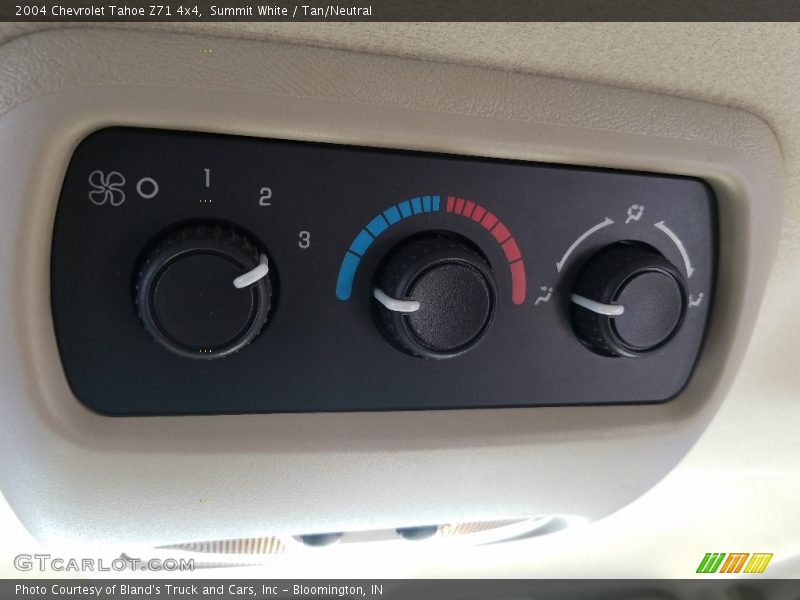 Summit White / Tan/Neutral 2004 Chevrolet Tahoe Z71 4x4