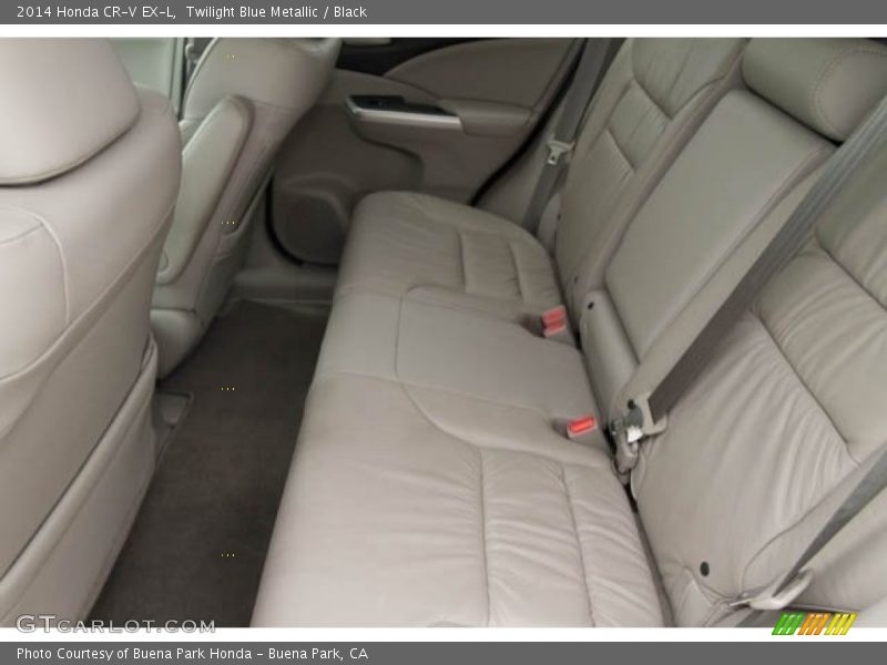 Twilight Blue Metallic / Black 2014 Honda CR-V EX-L