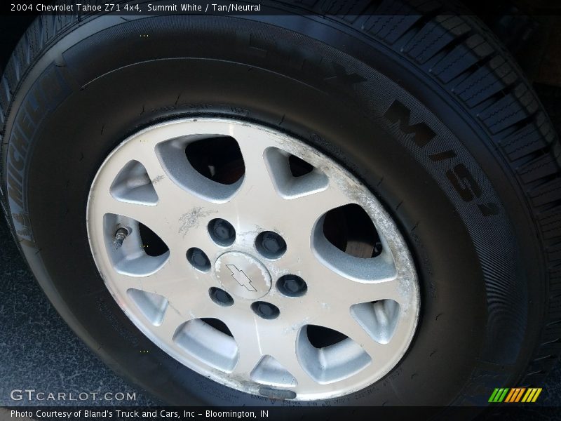 Summit White / Tan/Neutral 2004 Chevrolet Tahoe Z71 4x4