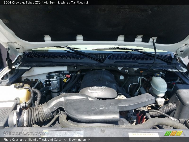 Summit White / Tan/Neutral 2004 Chevrolet Tahoe Z71 4x4