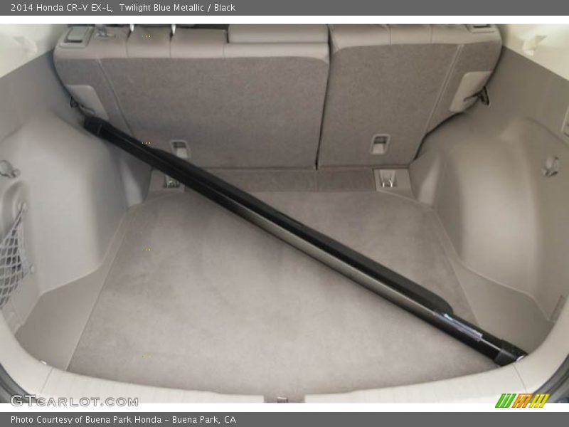 Twilight Blue Metallic / Black 2014 Honda CR-V EX-L