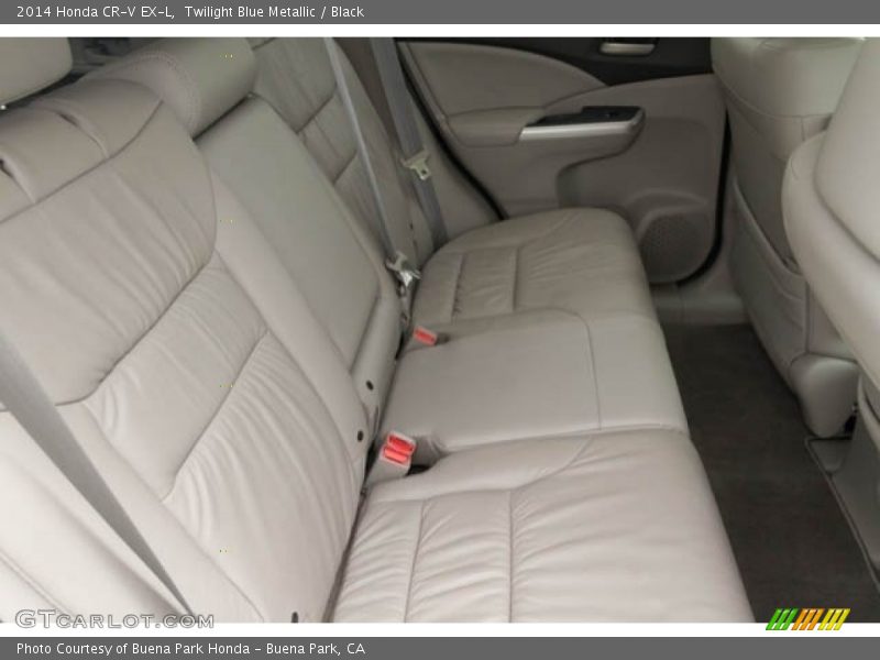Twilight Blue Metallic / Black 2014 Honda CR-V EX-L