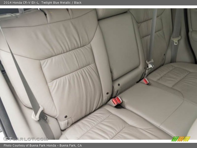 Twilight Blue Metallic / Black 2014 Honda CR-V EX-L