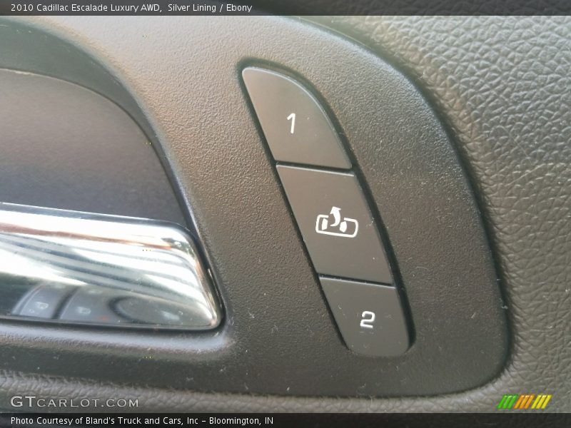 Silver Lining / Ebony 2010 Cadillac Escalade Luxury AWD