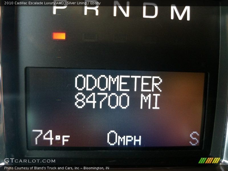 Silver Lining / Ebony 2010 Cadillac Escalade Luxury AWD