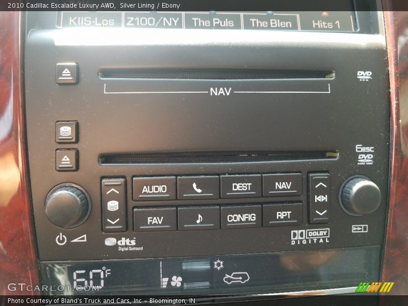 Silver Lining / Ebony 2010 Cadillac Escalade Luxury AWD